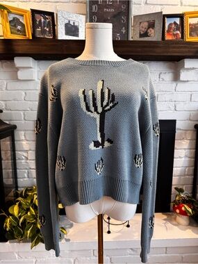 Wild Honey Cactus Sweater